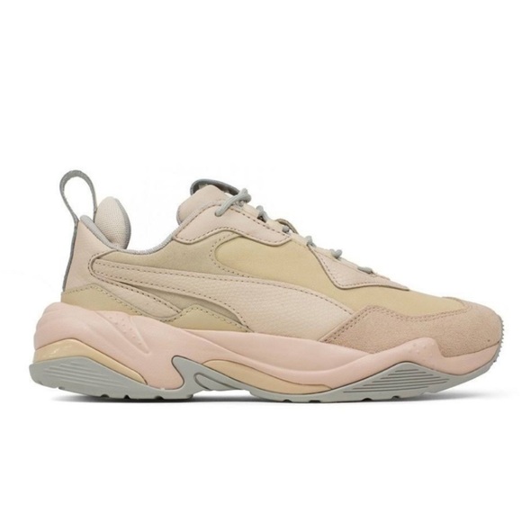 Women's Beige Sneakers - Picture 3 of 5